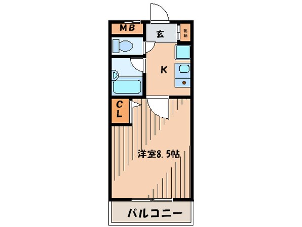 ＹＯＵＳ　Ⅰ番館の物件間取画像